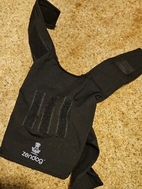 Black Calming Dog Anxiety Jacket - Brand: